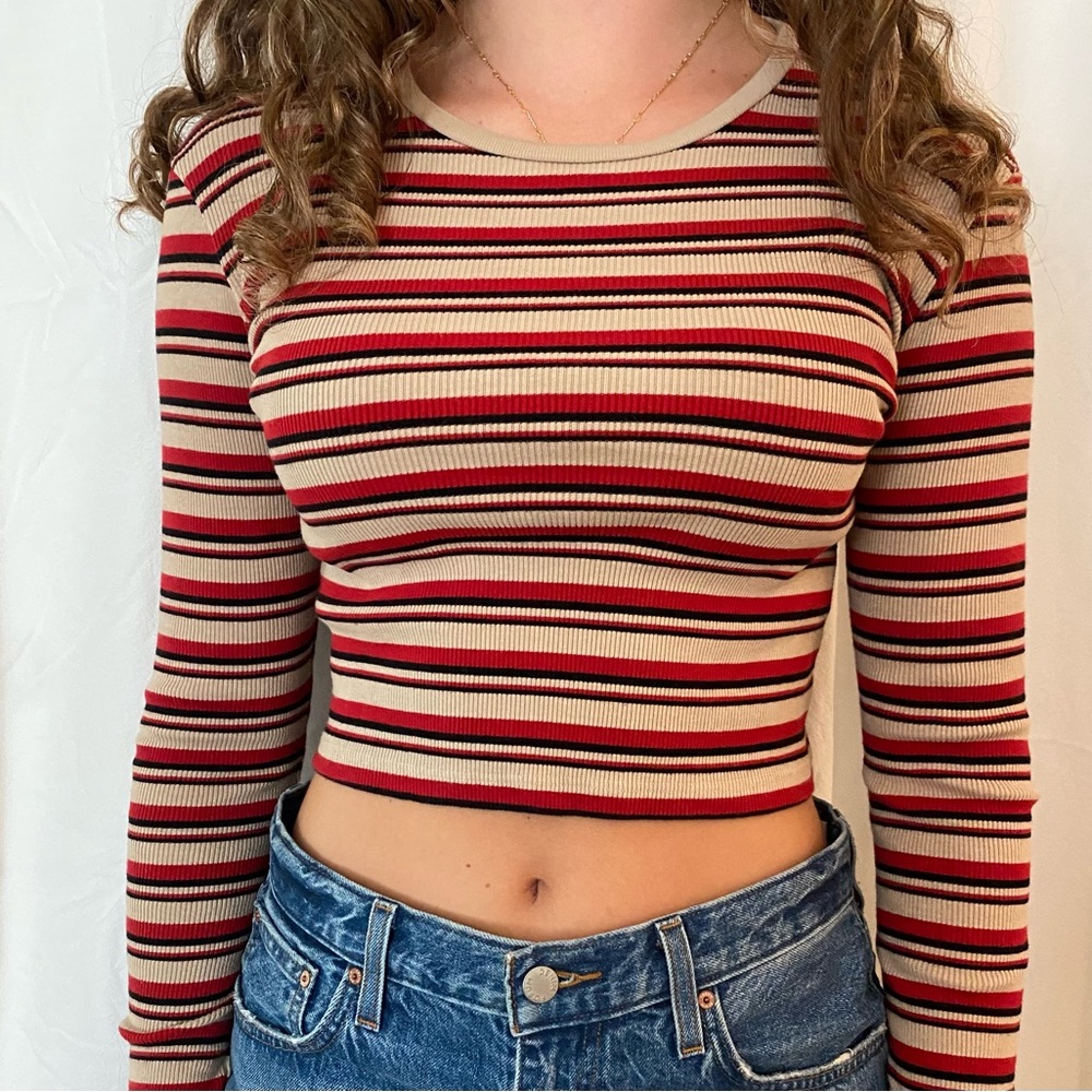 Brandy Melville striped long sleeve one size fits all!